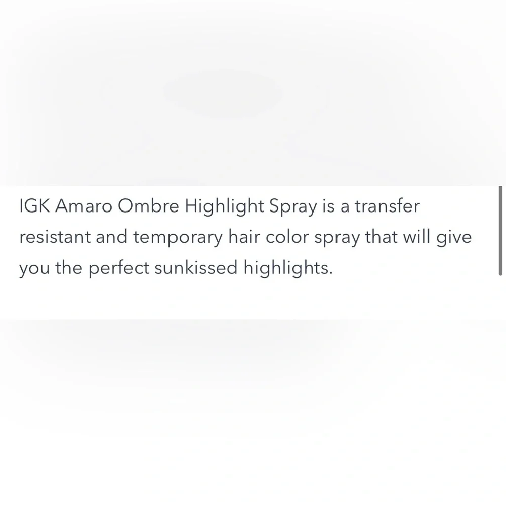 NWT IGK Amaro Ombre‎ Highlight Spray - Warm Brown (set of 2)